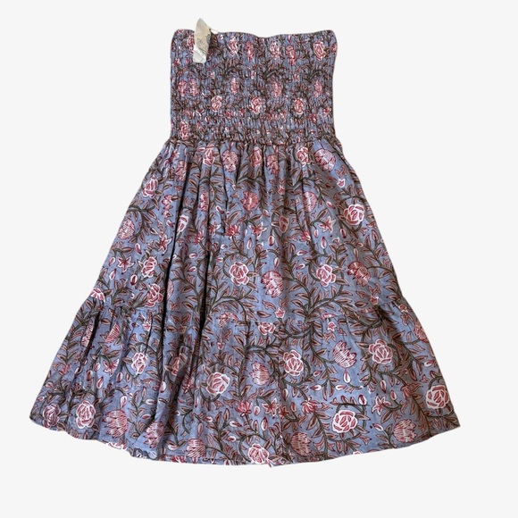 Perry Walker Collective Block Print Strapless Mini dress NWT - Picture 2 of 10